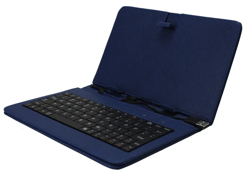 7" pouzdro s klávesnicí F7BLue
