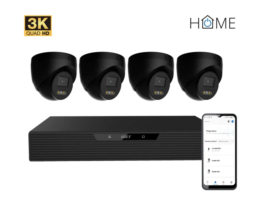 iGET HOME N85P4 PoE kit