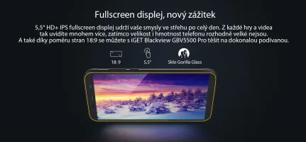 iGET BLACKVIEW GBV5500 Pro Black gallery 15