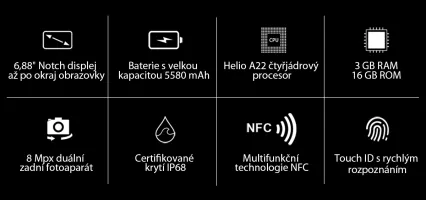 iGET BLACKVIEW GBV6100 Black gallery 12